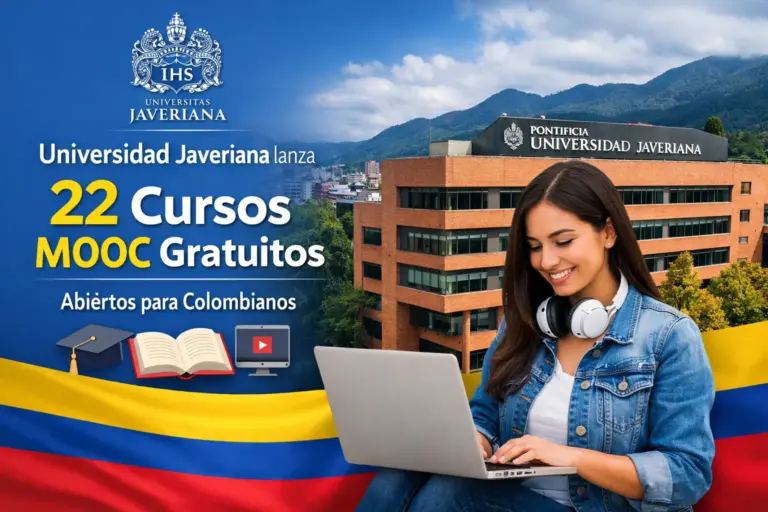 Curso online grátis da Universidad Javeriana 2026