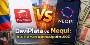 Daviplata e Nequi em comparação de carteiras digitais 2026