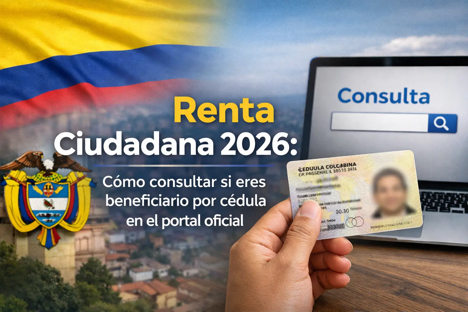 Consulta de benefícios cidadãos 2026 na Colômbia com Renta Ciudadana