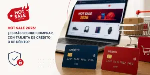 Laptop com site de e-commerce e cartões de crédito e débito 2026