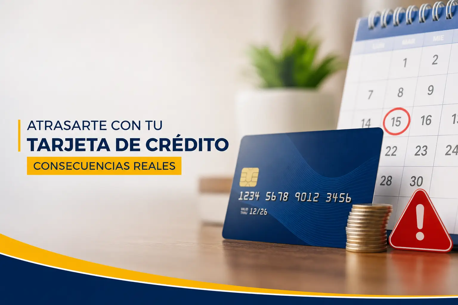 Atrasos no cartão de crédito - consequências reais e datas