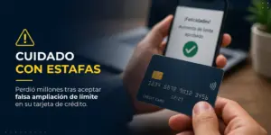 Aumento de limite aprovado, cuidado com estafas financeiras